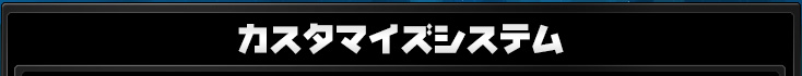 カスタマイズシステム